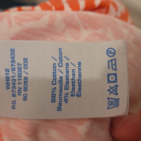 Boden Midi Cotton Dress Size 10 Pink Coral Perfect For Spring - Picture 8 of 9